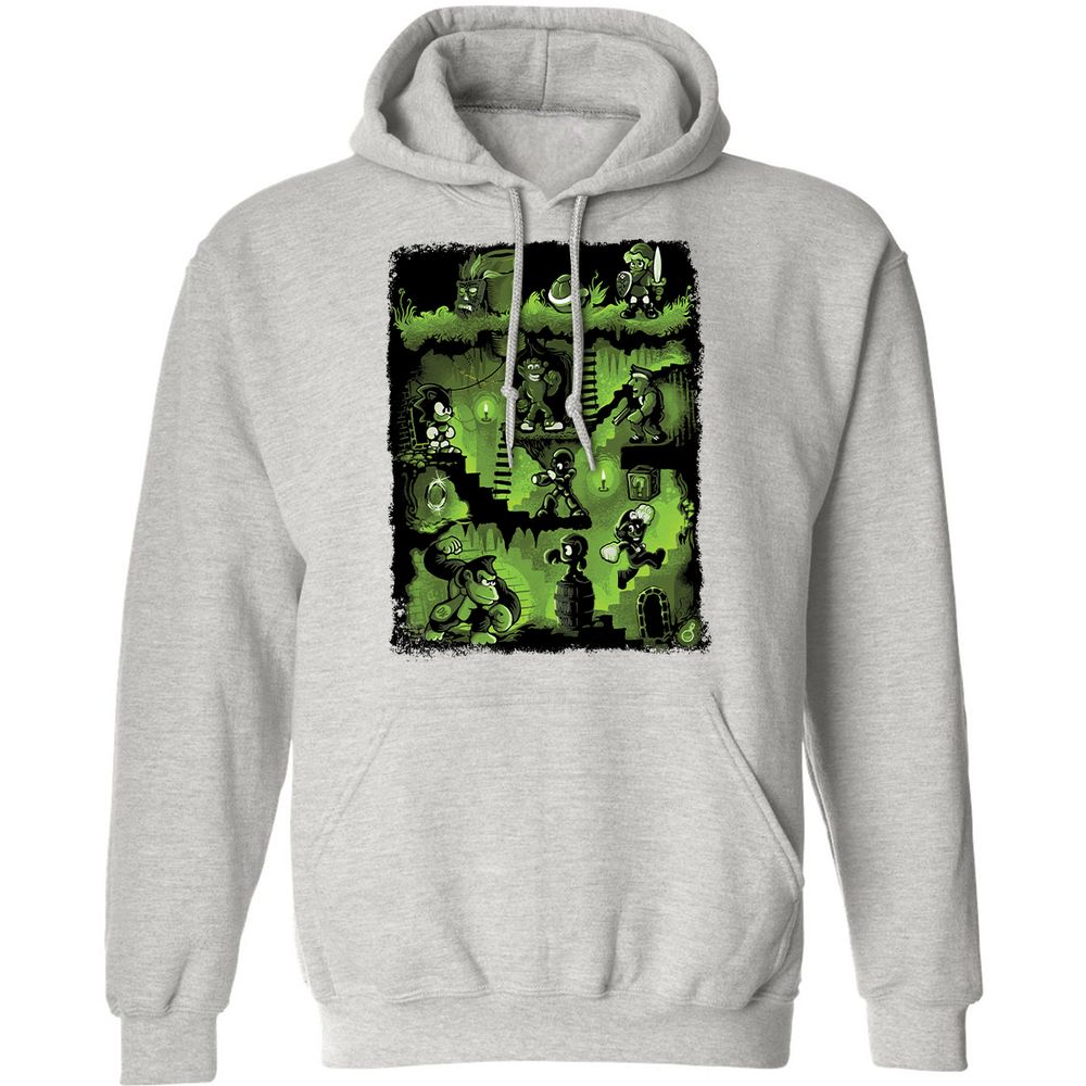 Classic Unisex Hoodie - YZVWK756 - Ash - 8