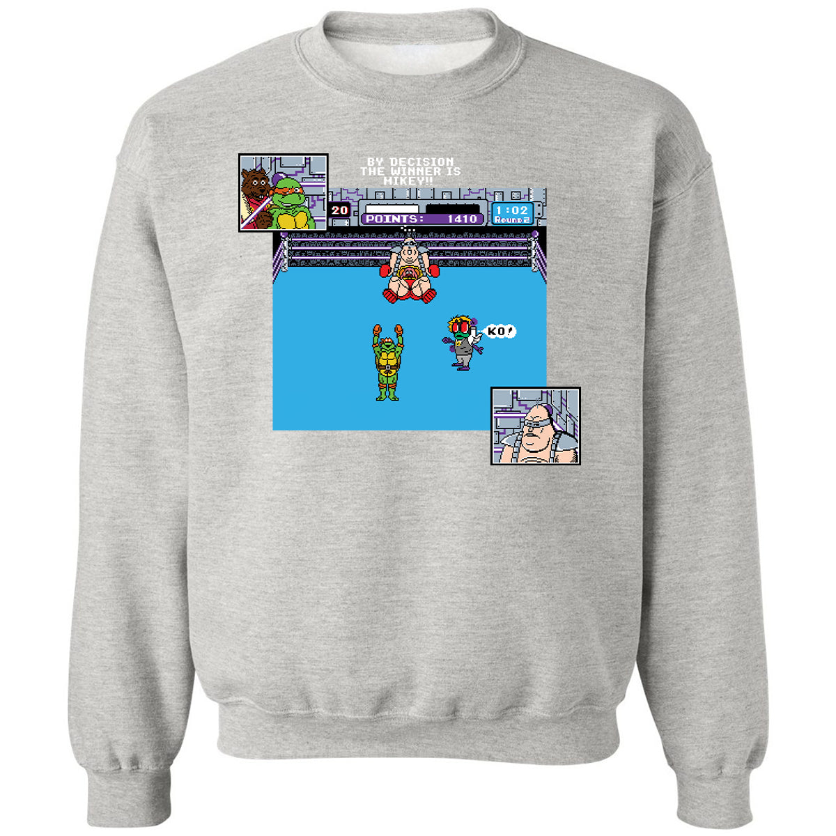 Classic Unisex Sweatshirt - AHLWWLV4 - Ash - 8