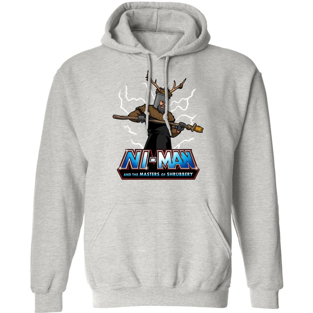Classic Unisex Hoodie - QUSNHMHQ - Ash - 8