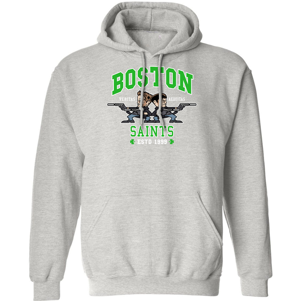 Classic Unisex Hoodie - DVB7NR8P - Ash - 8
