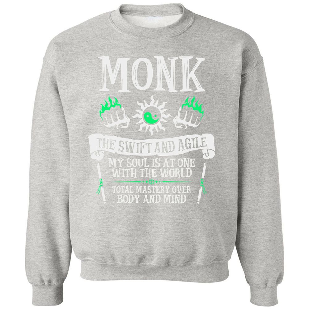 Classic Unisex Sweatshirt - HRZ6DKD7 - Ash - 8