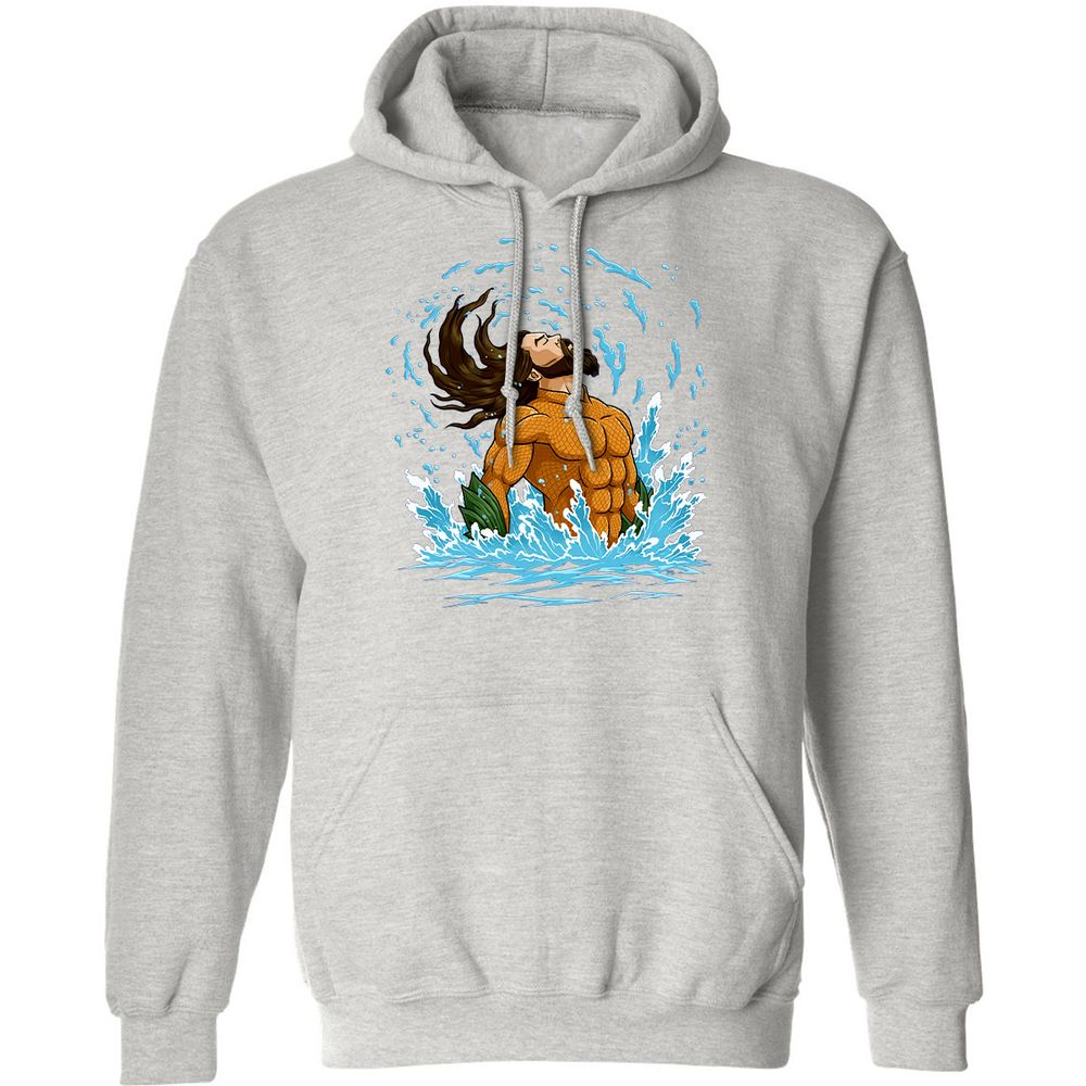 Classic Unisex Hoodie - UP57U8G8 - Ash - 8