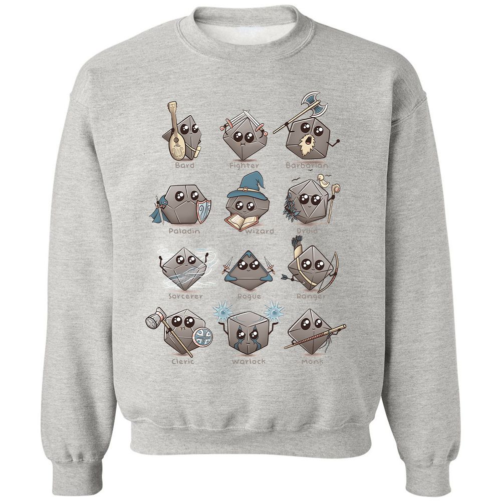 Classic Unisex Sweatshirt - 1UGNJBJL - Ash - 8