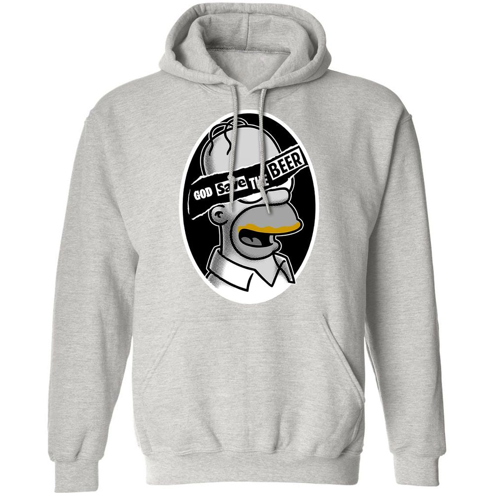 Classic Unisex Hoodie - ZNXPQWB8 - Ash - 8