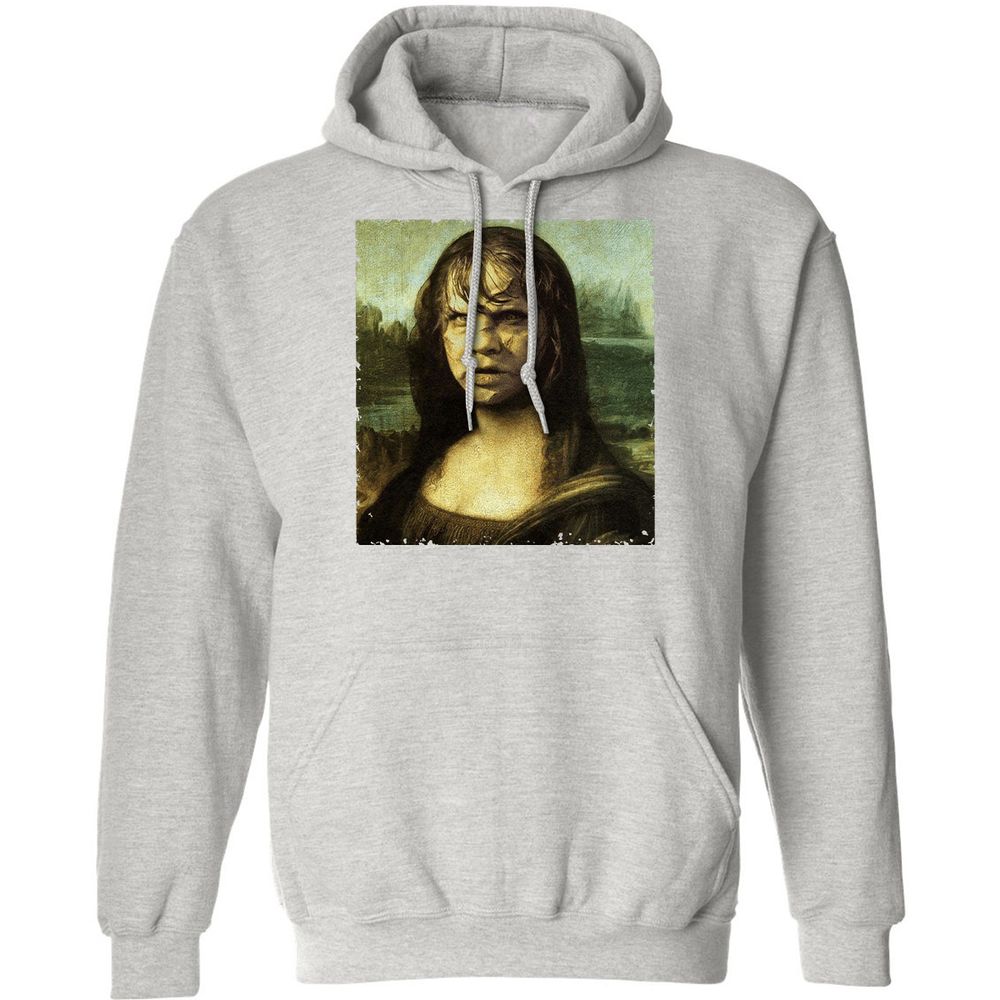 Classic Unisex Hoodie - DHAJS673 - Ash - 8