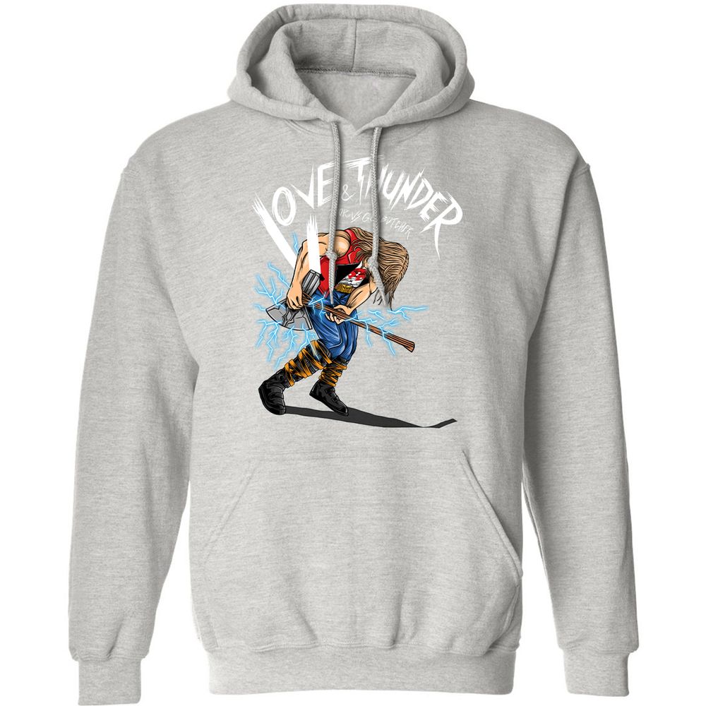 Classic Unisex Hoodie - 1JX7GJM4 - Ash - 8