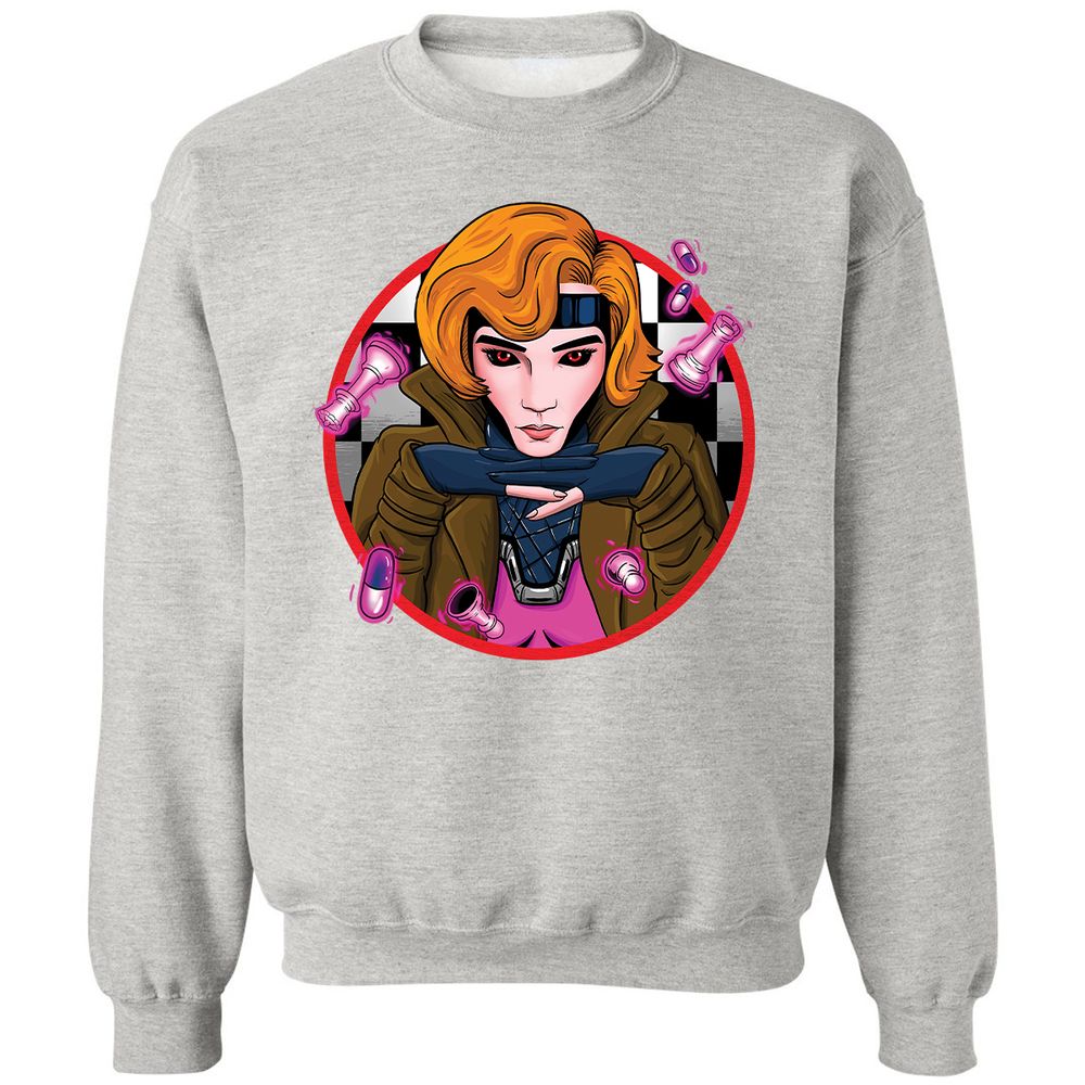 Classic Unisex Sweatshirt - BEMDX24L - Ash - 8