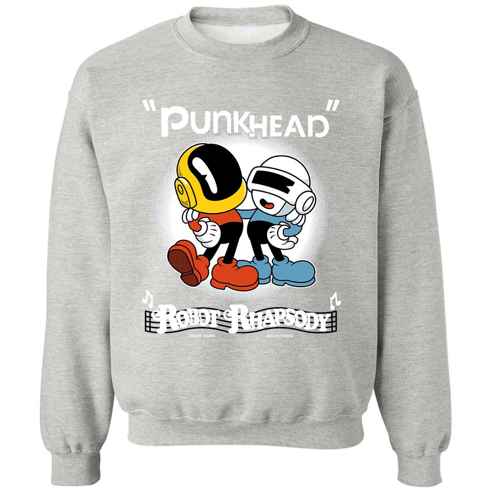 Classic Unisex Sweatshirt - UKAZ5LS8 - Ash - 8