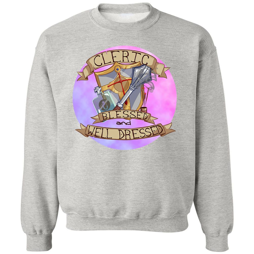 Classic Unisex Sweatshirt - WZAPN6D1 - Ash - 8