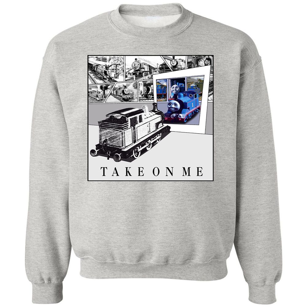 Classic Unisex Sweatshirt - CPJXEC7V - Ash - 8