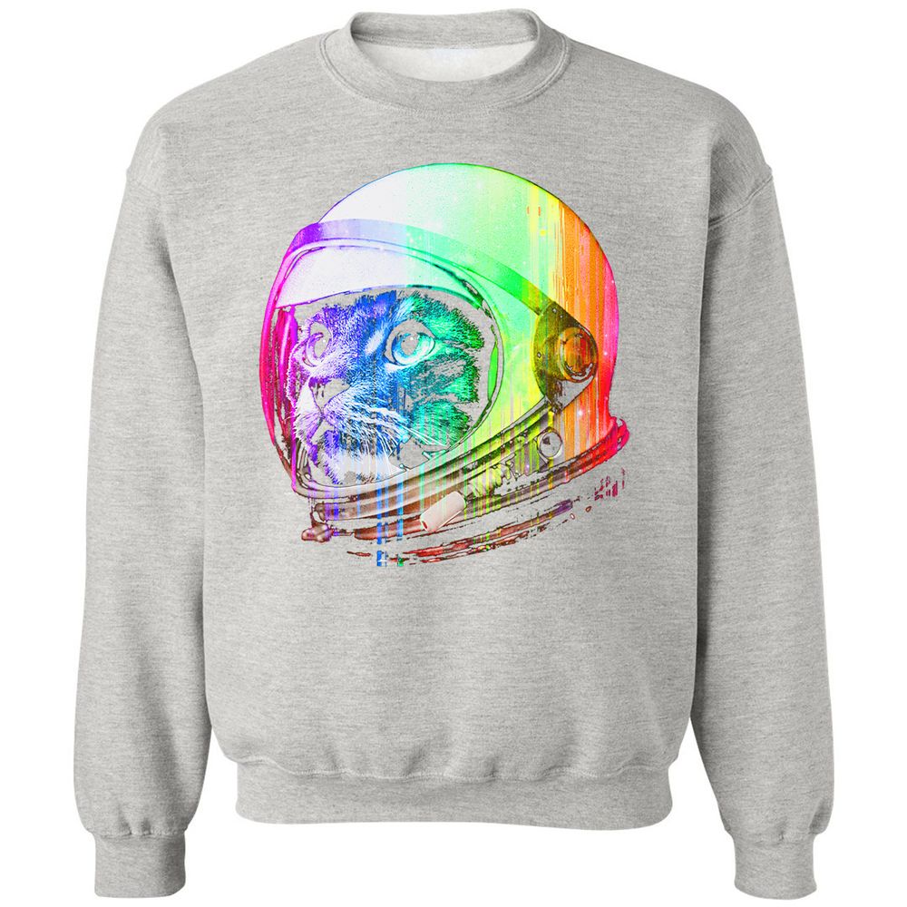 Classic Unisex Sweatshirt - 64LC3FZU - Ash - 8