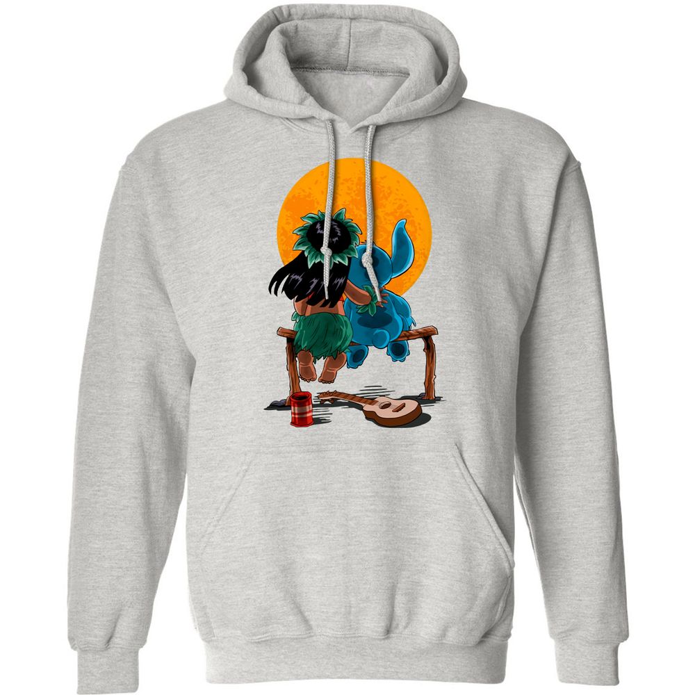 Classic Unisex Hoodie - PQE83S1W - Ash - 8