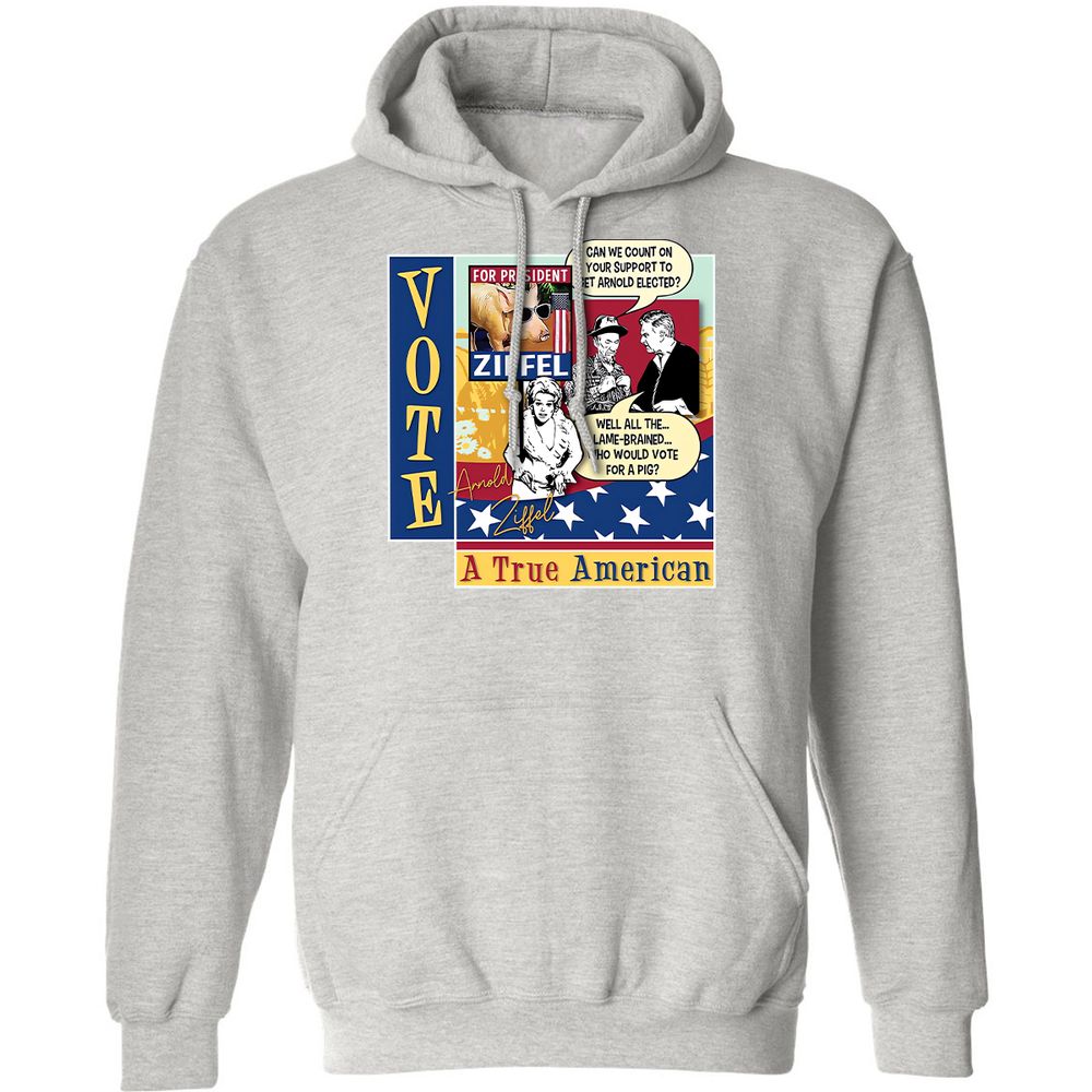Classic Unisex Hoodie - QF4KY358 - Ash - 8