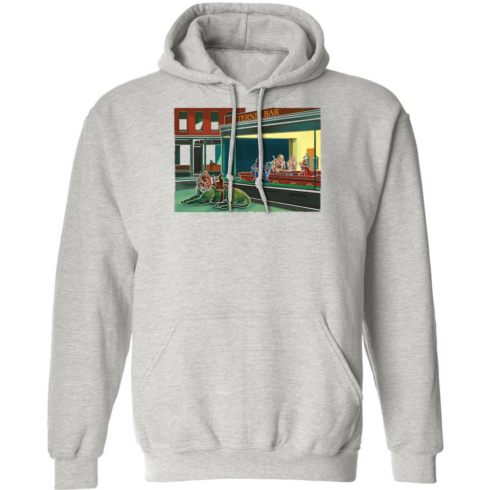 Classic Unisex Hoodie - UZLEXFWC - Ash - 8