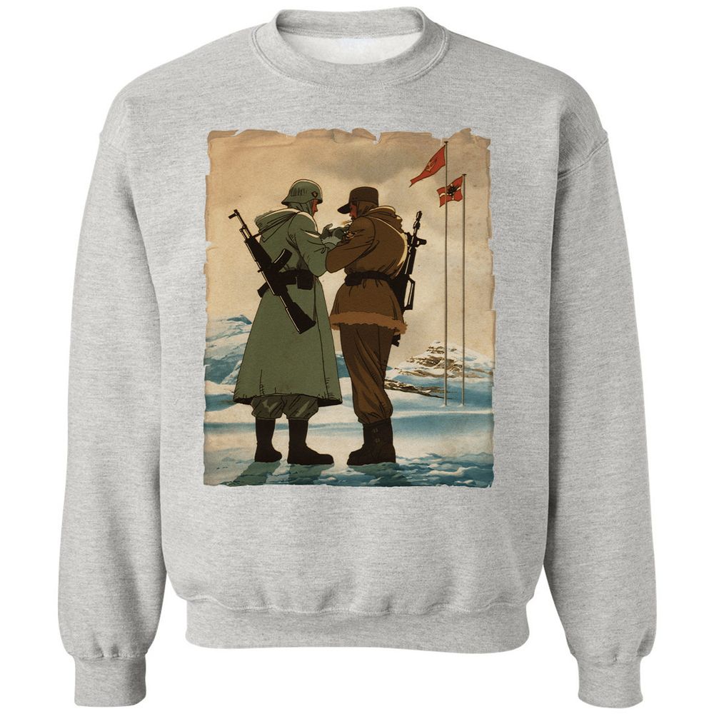 Classic Unisex Sweatshirt - 8E19WP9X - Ash - 8