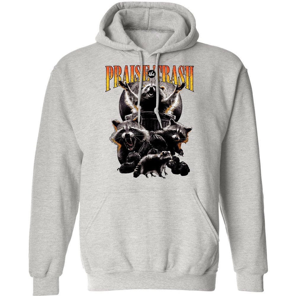 Classic Unisex Hoodie - NQT768GQ - Ash - 8
