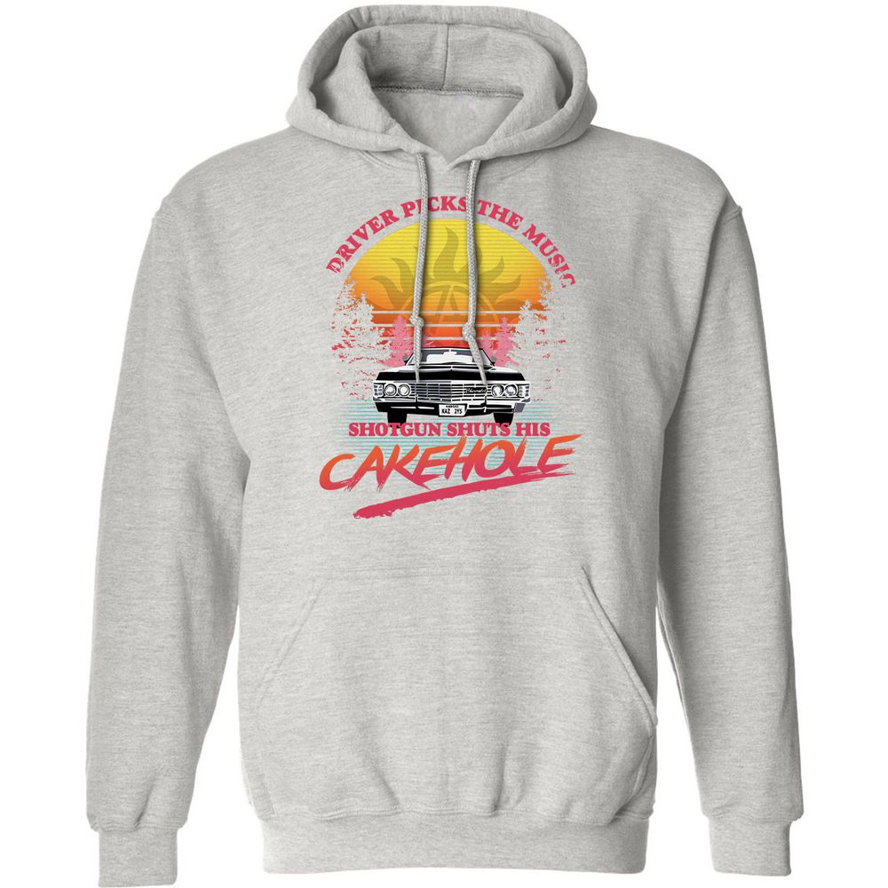 Classic Unisex Hoodie - MQ54D9PX - Ash - 8