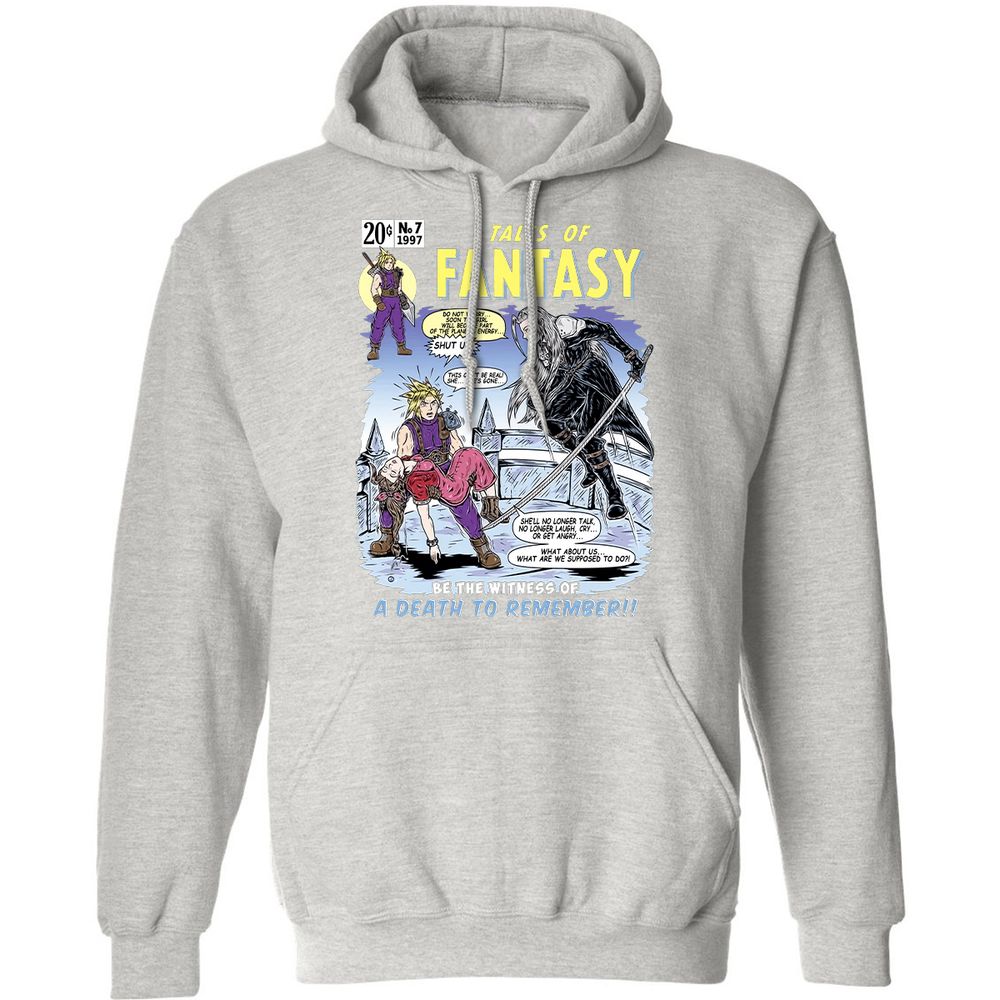 Classic Unisex Hoodie - PUZ2RM8M - Ash - 8