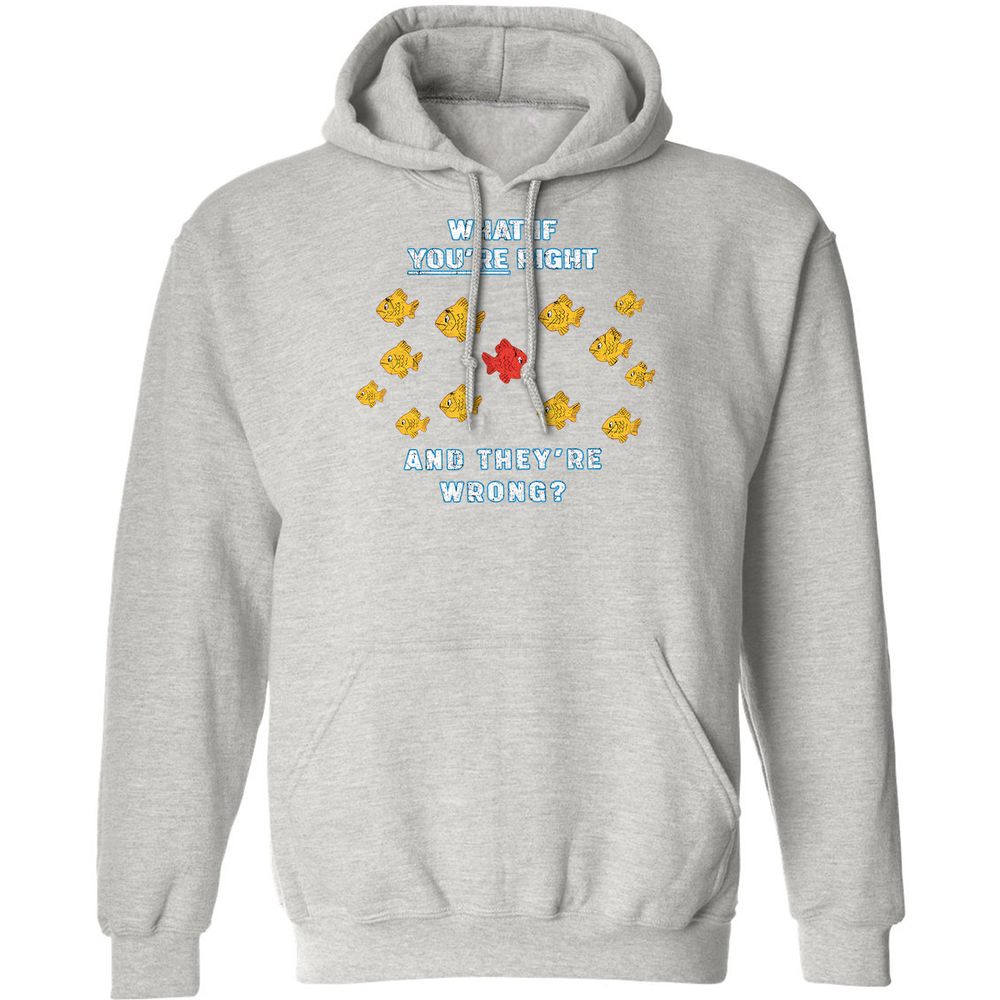 Classic Unisex Hoodie - G4RLDWG9 - Ash - 8