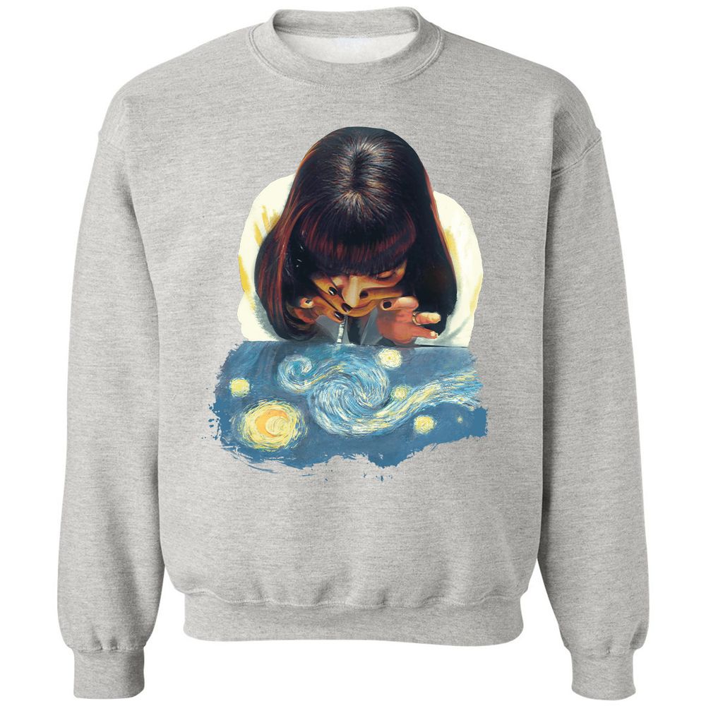 Classic Unisex Sweatshirt - WUQVQ8D1 - Ash - 8