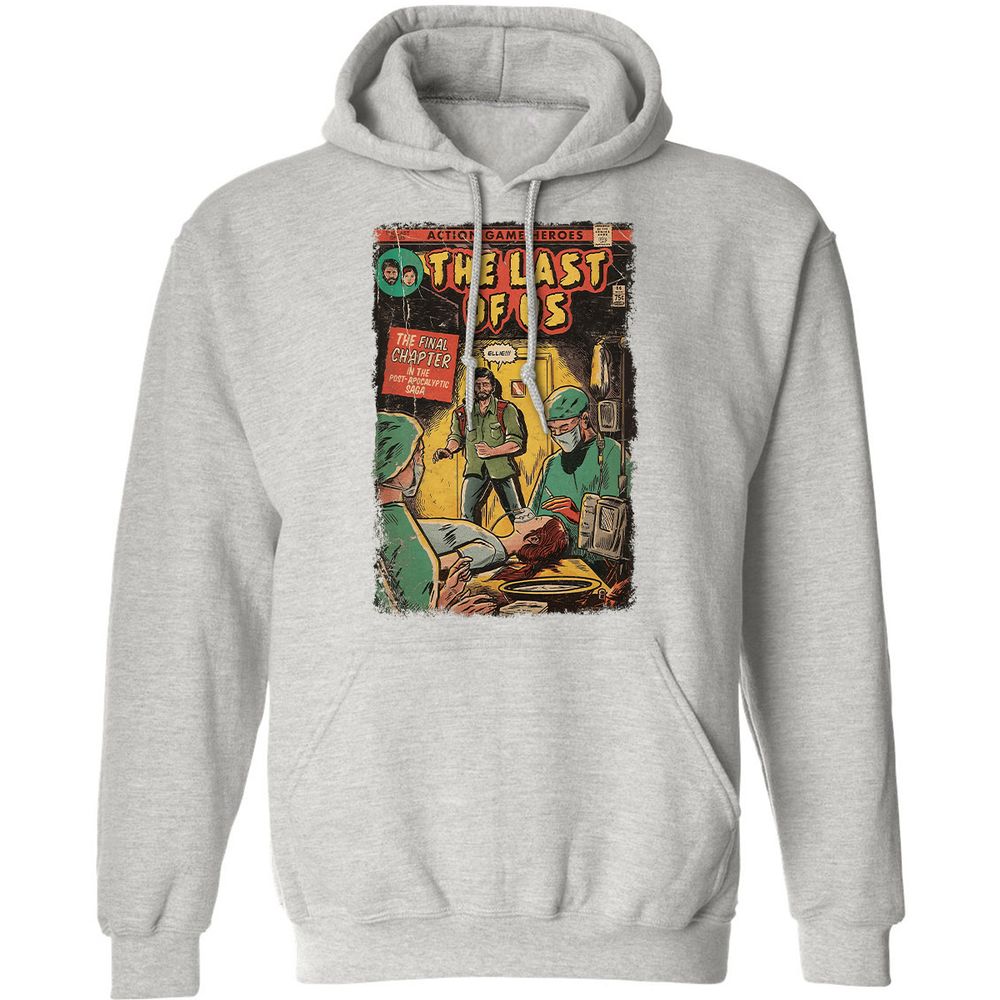 Classic Unisex Hoodie - 2DEAX1EF - Ash - 8