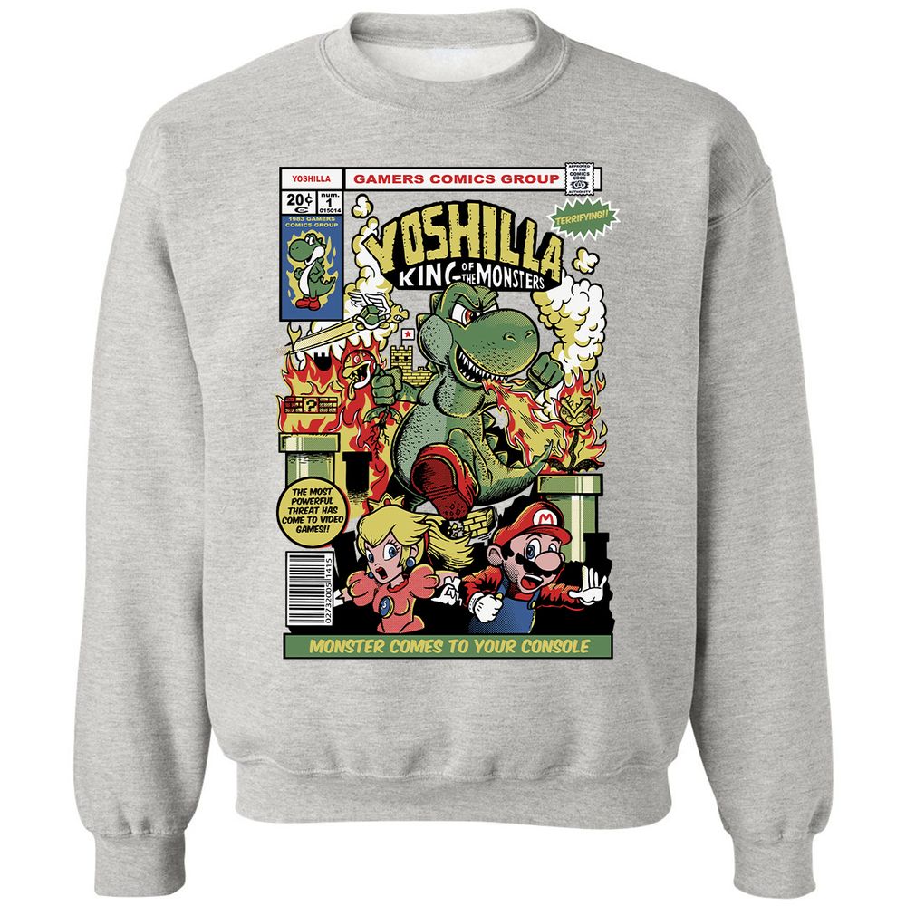 Classic Unisex Sweatshirt - WCU36RAG - Ash - 8