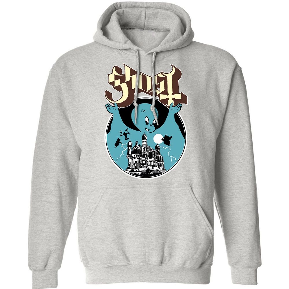 Classic Unisex Hoodie - H597NM1Q - Ash - 8