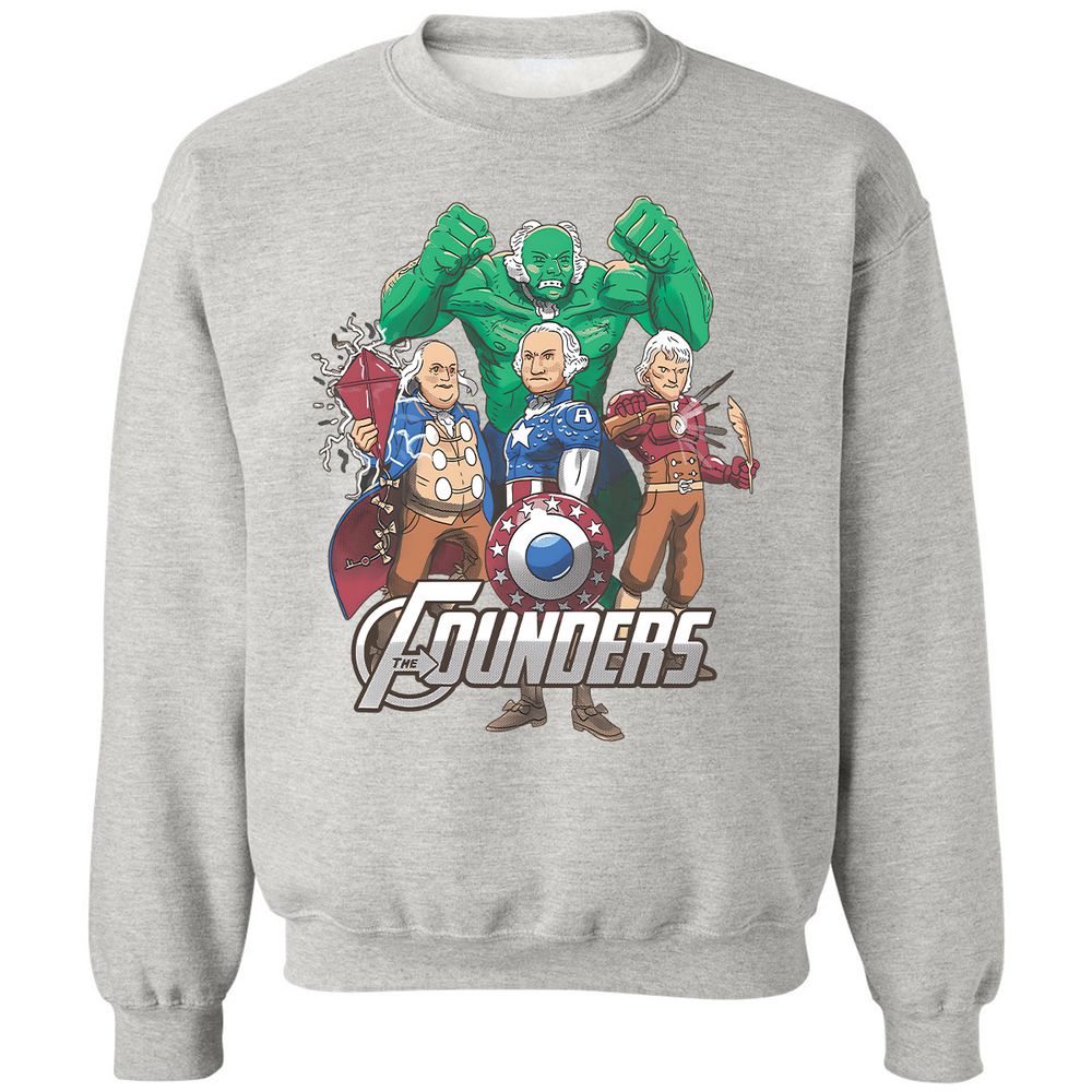 Classic Unisex Sweatshirt - LVU8V71Z - Ash - 8