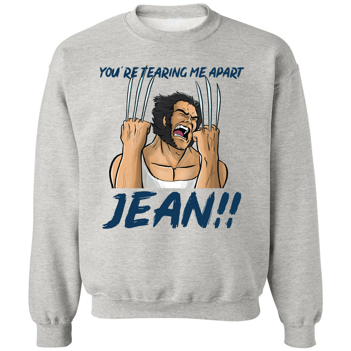 Classic Unisex Sweatshirt - JSCEJCDT - Ash - 8