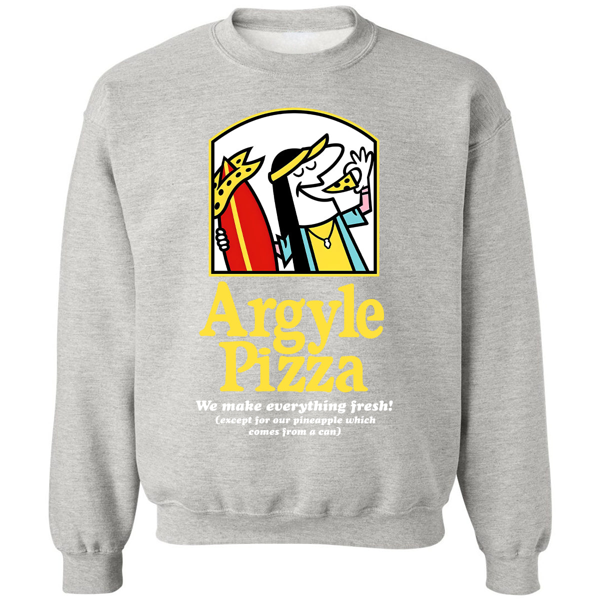 Classic Unisex Sweatshirt - DY5SFYZU - Ash - 8