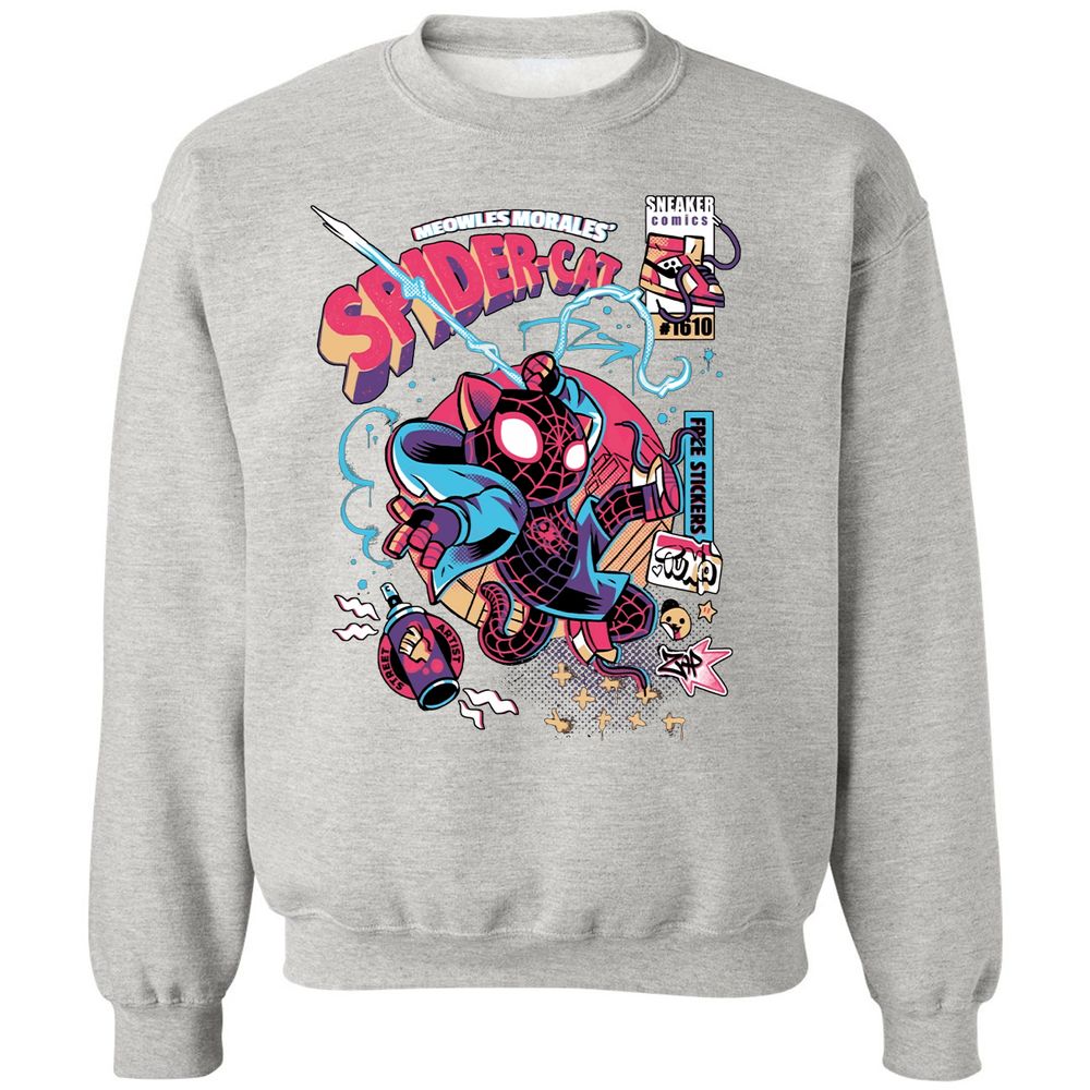 Classic Unisex Sweatshirt - YAT7BKFH - Ash - 8