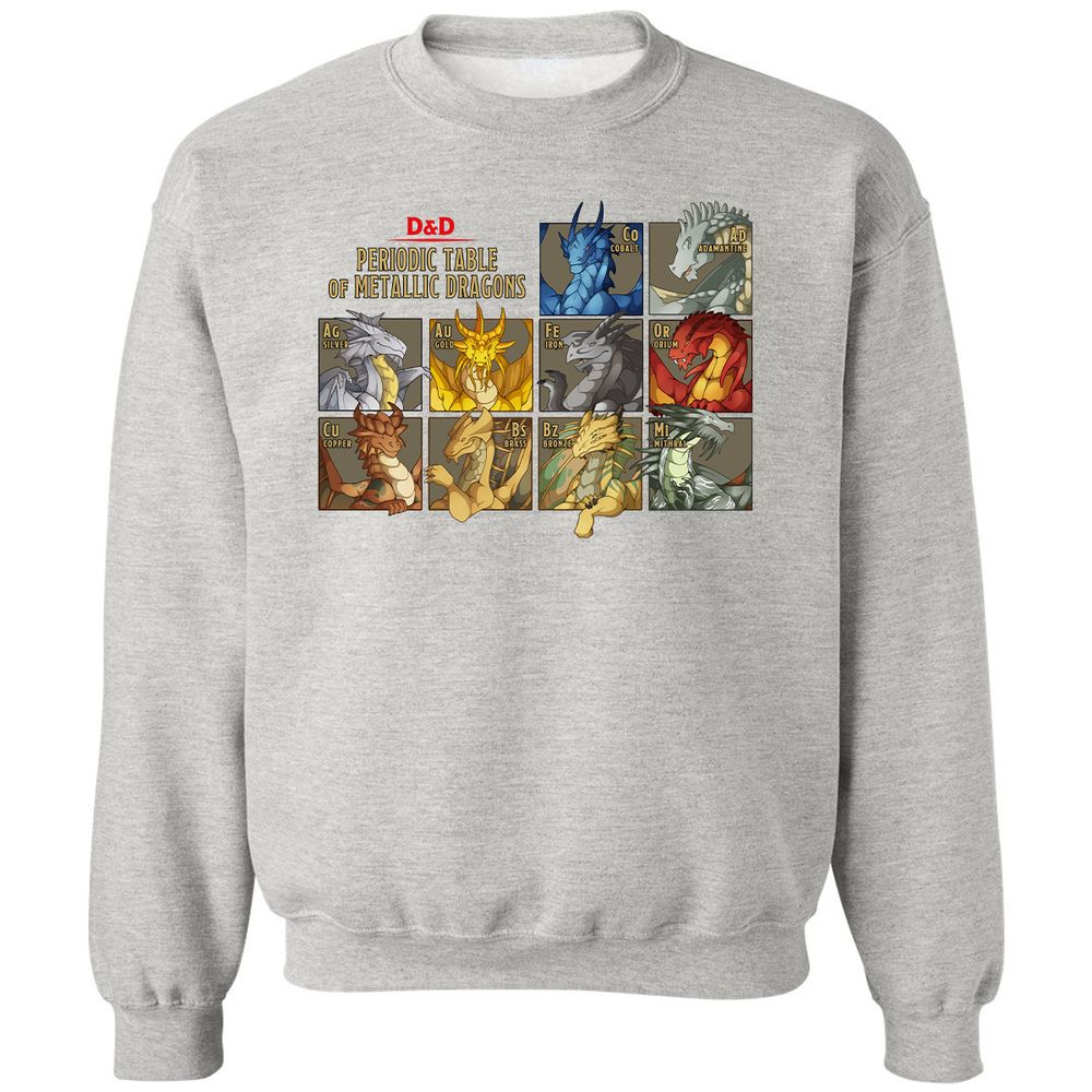 Classic Unisex Sweatshirt - 1VHHGBTT - Ash - 8