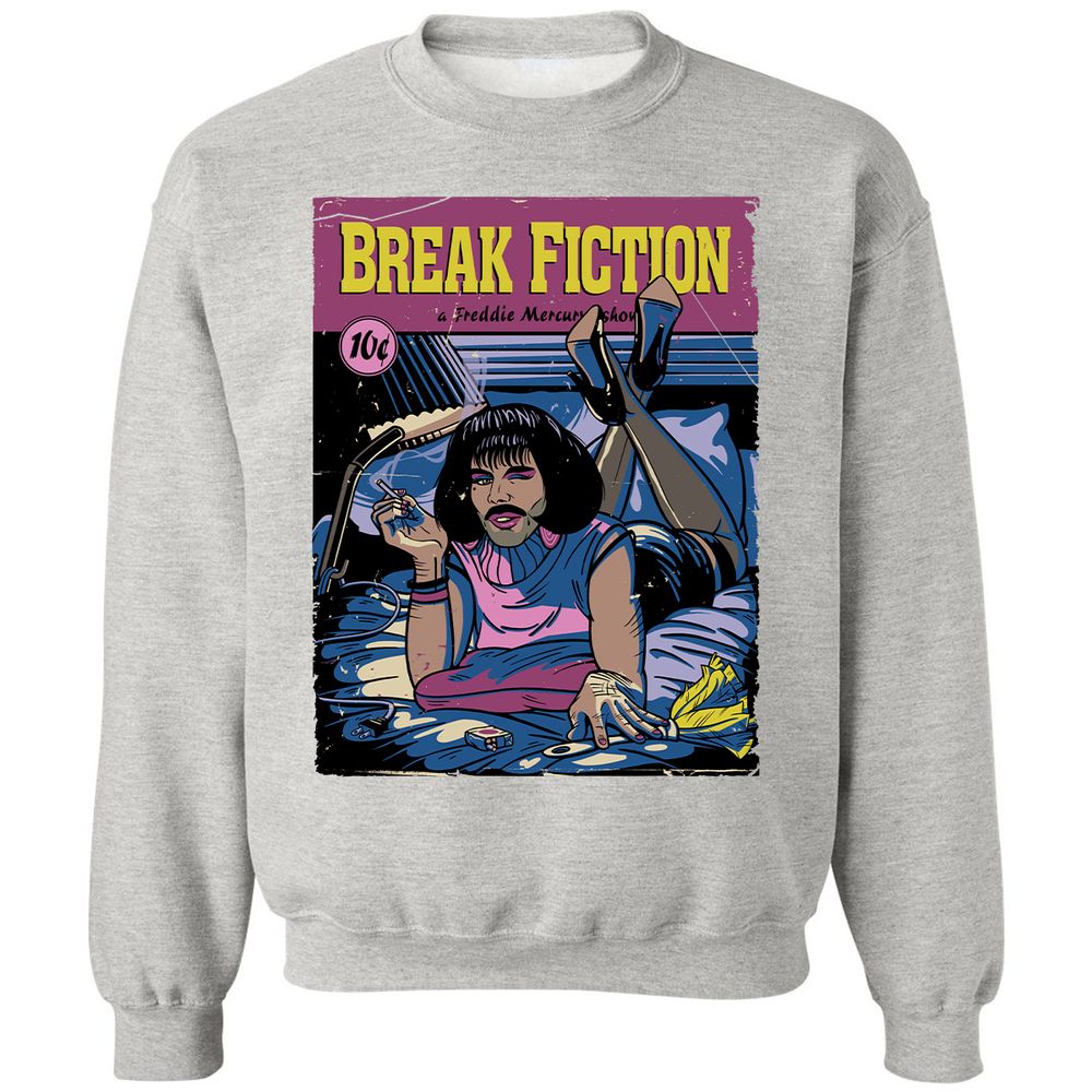 Classic Unisex Sweatshirt - TJPUHWJQ - Ash - 8