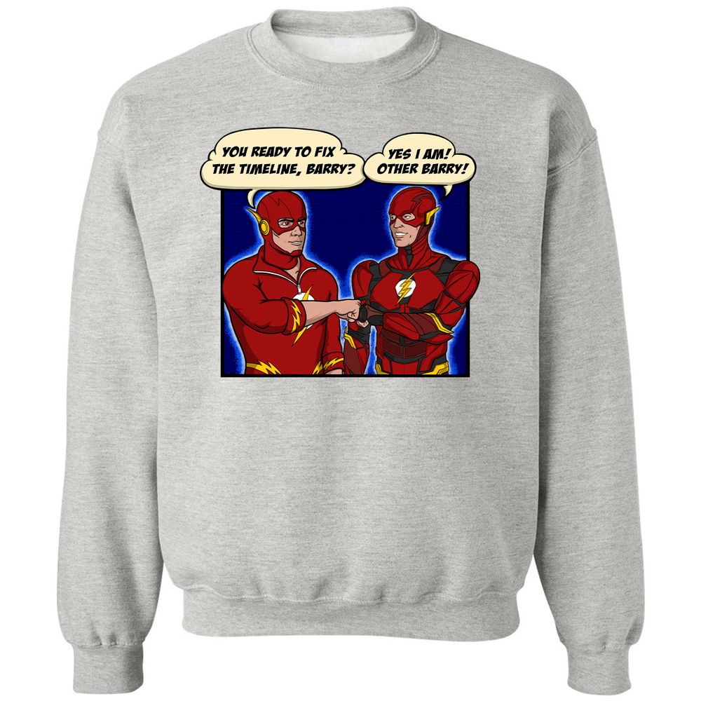 Classic Unisex Sweatshirt - DF25NVU9 - Ash - 8