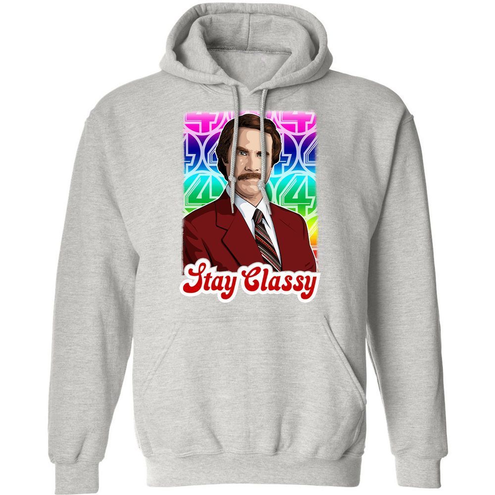 Classic Unisex Hoodie - XVA5S8A4 - Ash - 8