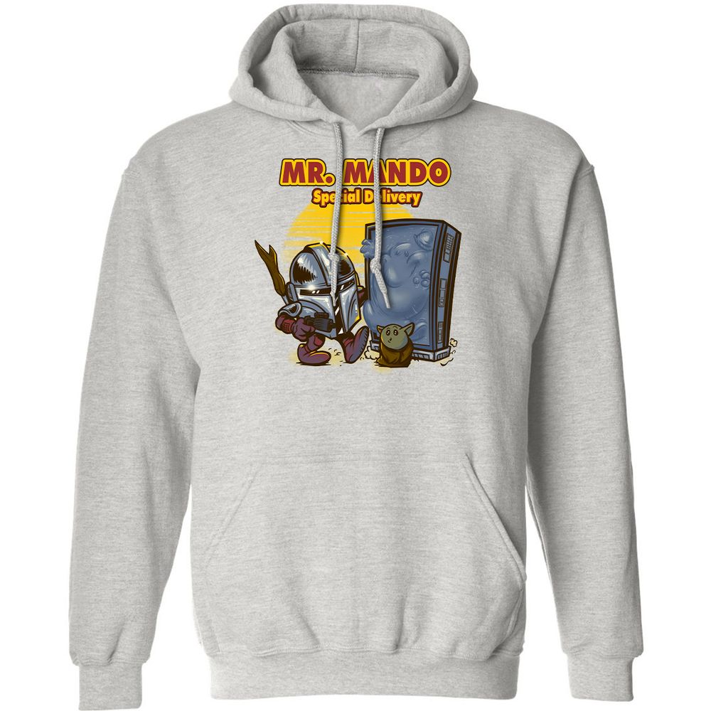 Classic Unisex Hoodie - YSURBPWN - Ash - 8