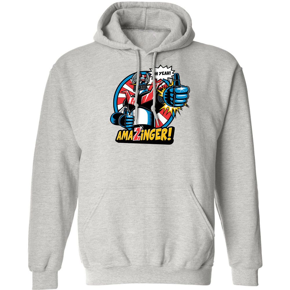 Classic Unisex Hoodie - FBN1FMN8 - Ash - 8