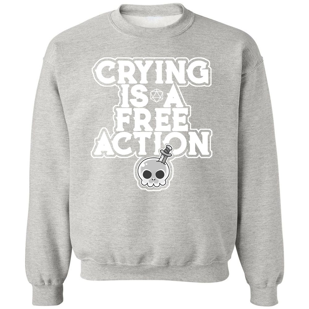 Classic Unisex Sweatshirt - 94KKCL6M - Ash - 8