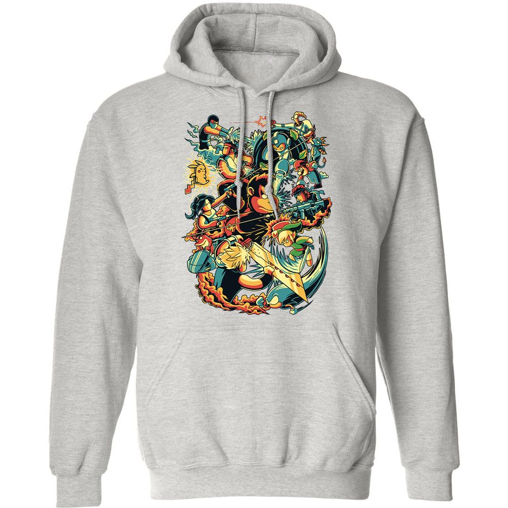 Classic Unisex Hoodie - K8SSA7NQ - Ash - 8