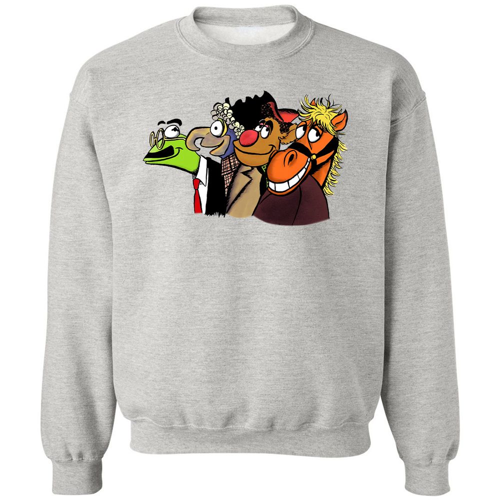 Classic Unisex Sweatshirt - 5V3D8WXD - Ash - 8
