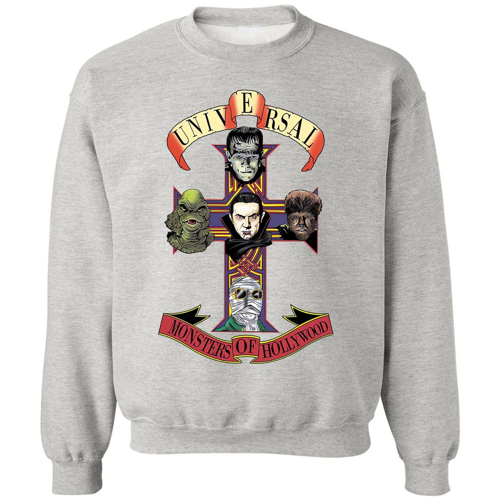 Classic Unisex Sweatshirt - UQ18CB5N - Ash - 8