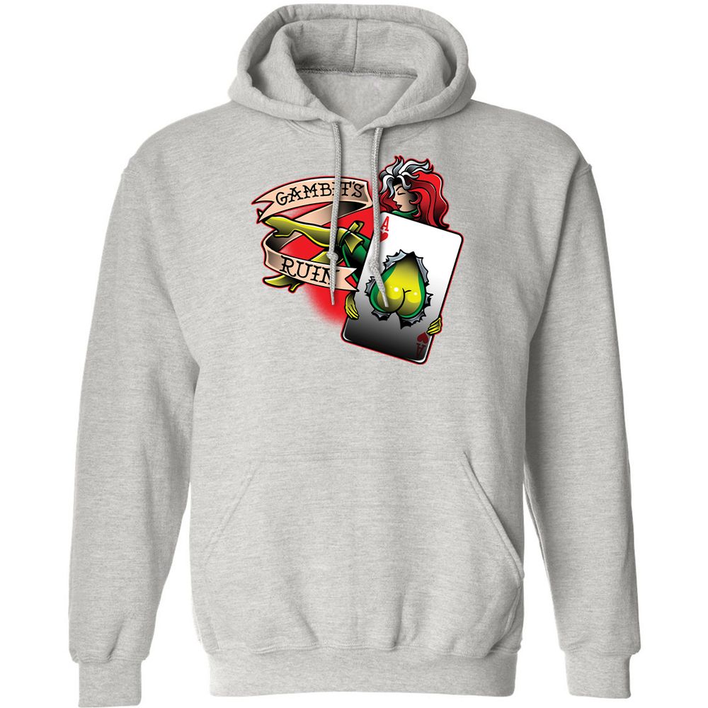 Classic Unisex Hoodie - CKW8T34D - Ash - 8