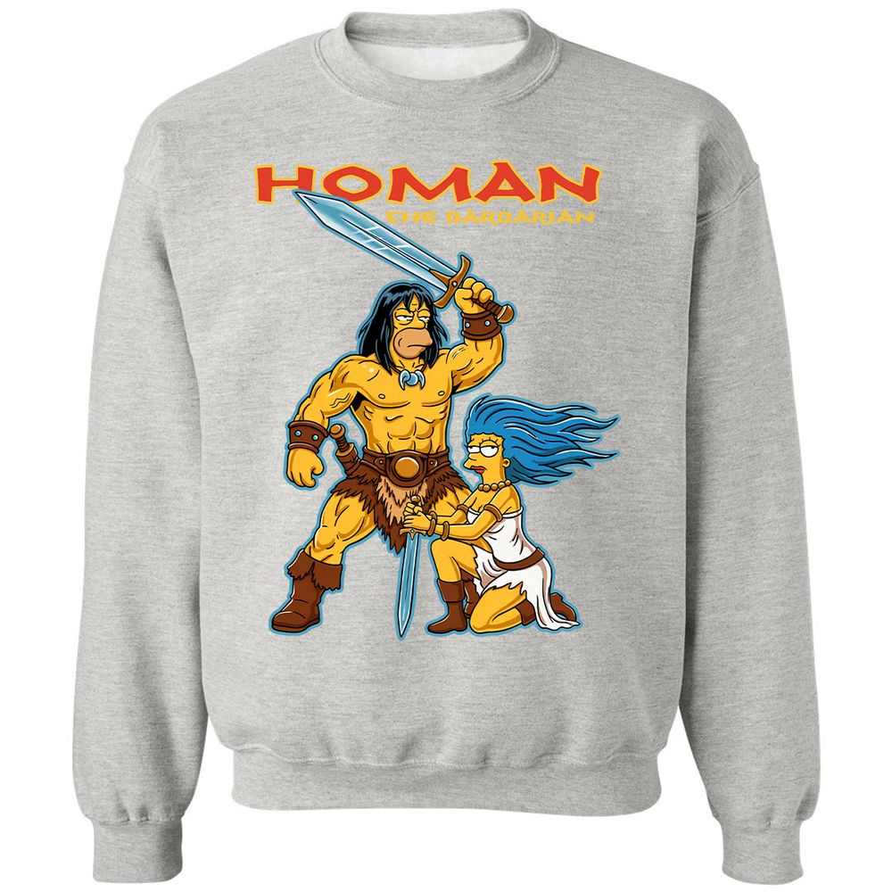 Classic Unisex Sweatshirt - 62KC3DBE - Ash - 8