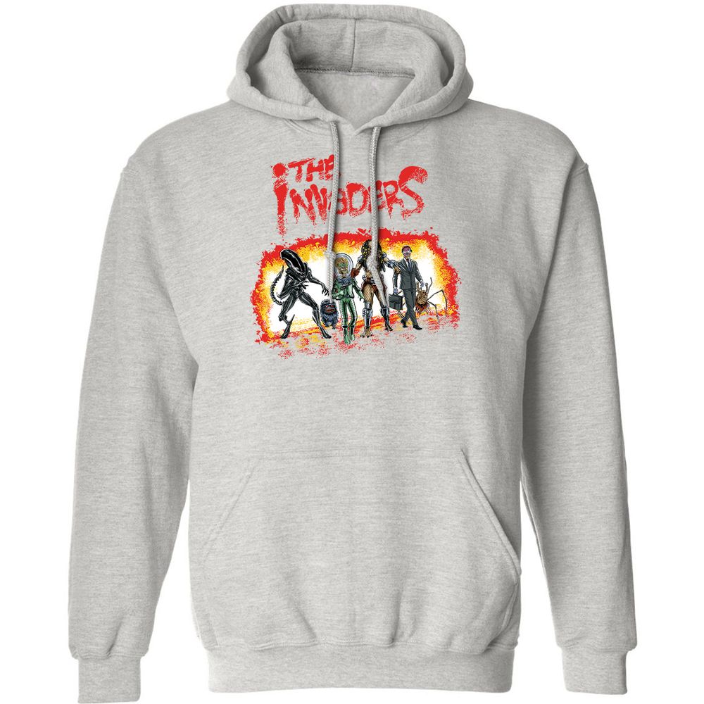 Classic Unisex Hoodie - 3T9HWCQK - Ash - 8