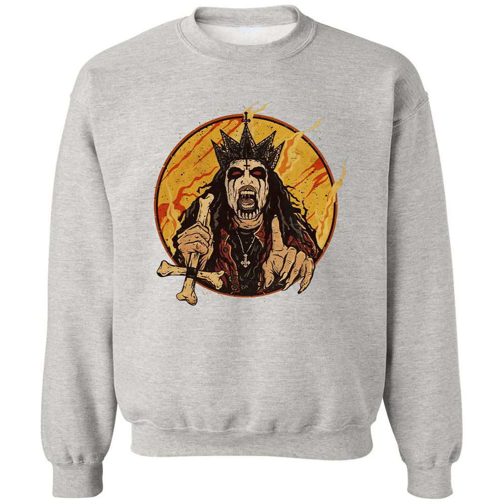 Classic Unisex Sweatshirt - RXMCG8RT - Ash - 8
