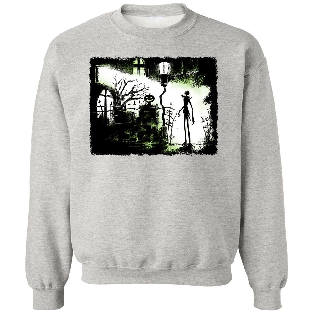 Classic Unisex Sweatshirt - Black - Ash - 8