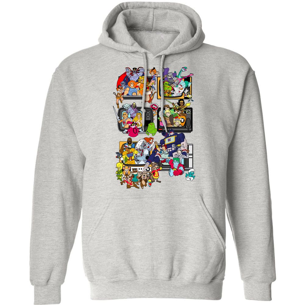 Classic Unisex Hoodie - LA6WP41R - Ash - 8