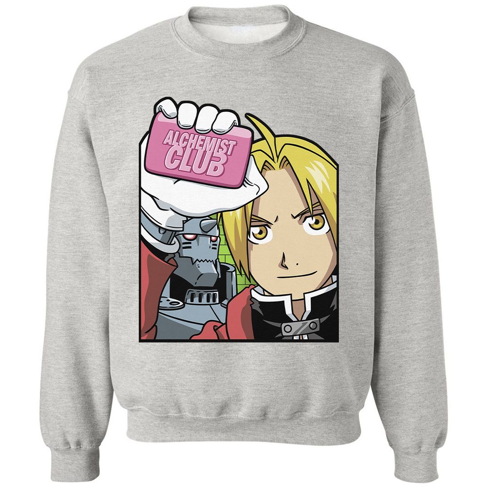 Classic Unisex Sweatshirt - 698Q46YE - Ash - 8