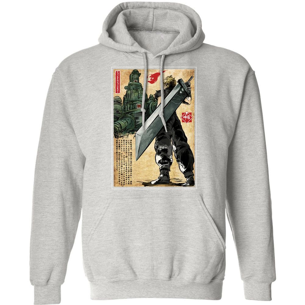 Classic Unisex Hoodie - WJY6436H - Ash - 8