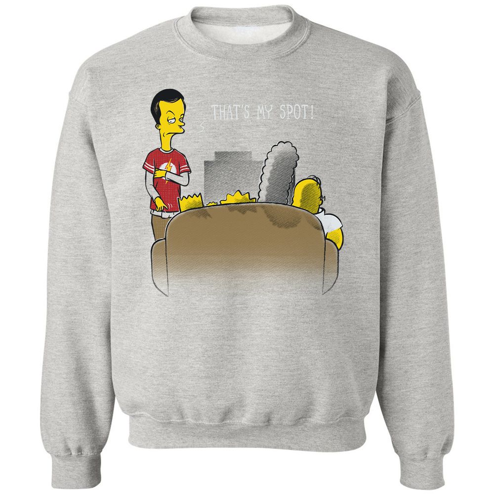 Classic Unisex Sweatshirt - BZZKBFZM - Ash - 8